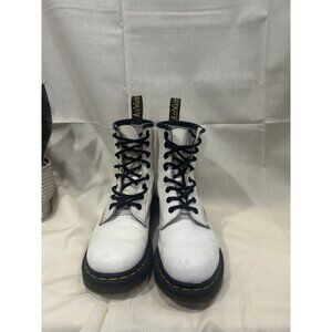Dr. Martens Kids Black and White Boots